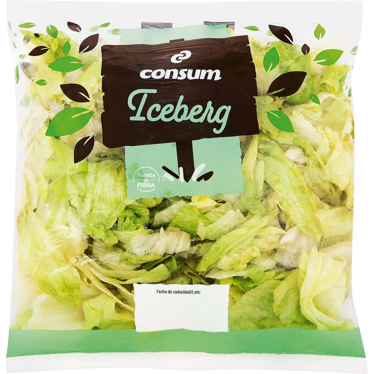 Eisbergsalat im Beutel Consum