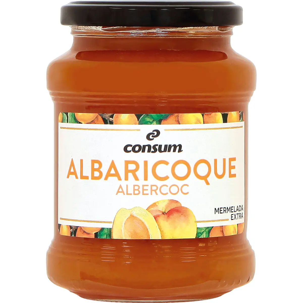 Melmelada d’albercoc en pot Consum