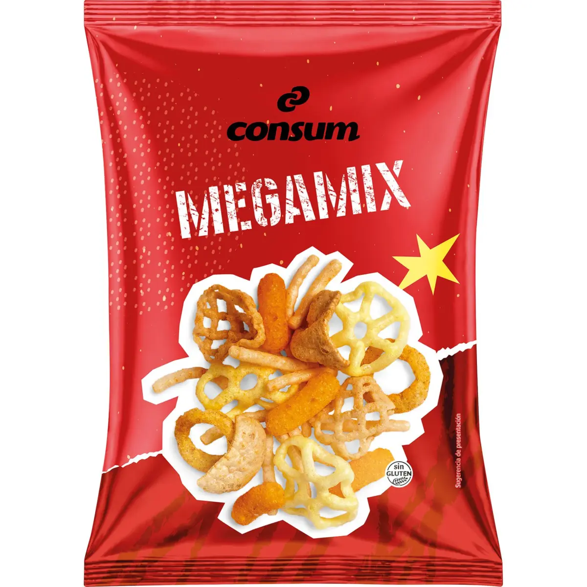 Assortiment de snacks Mega Mix, sachet Consum