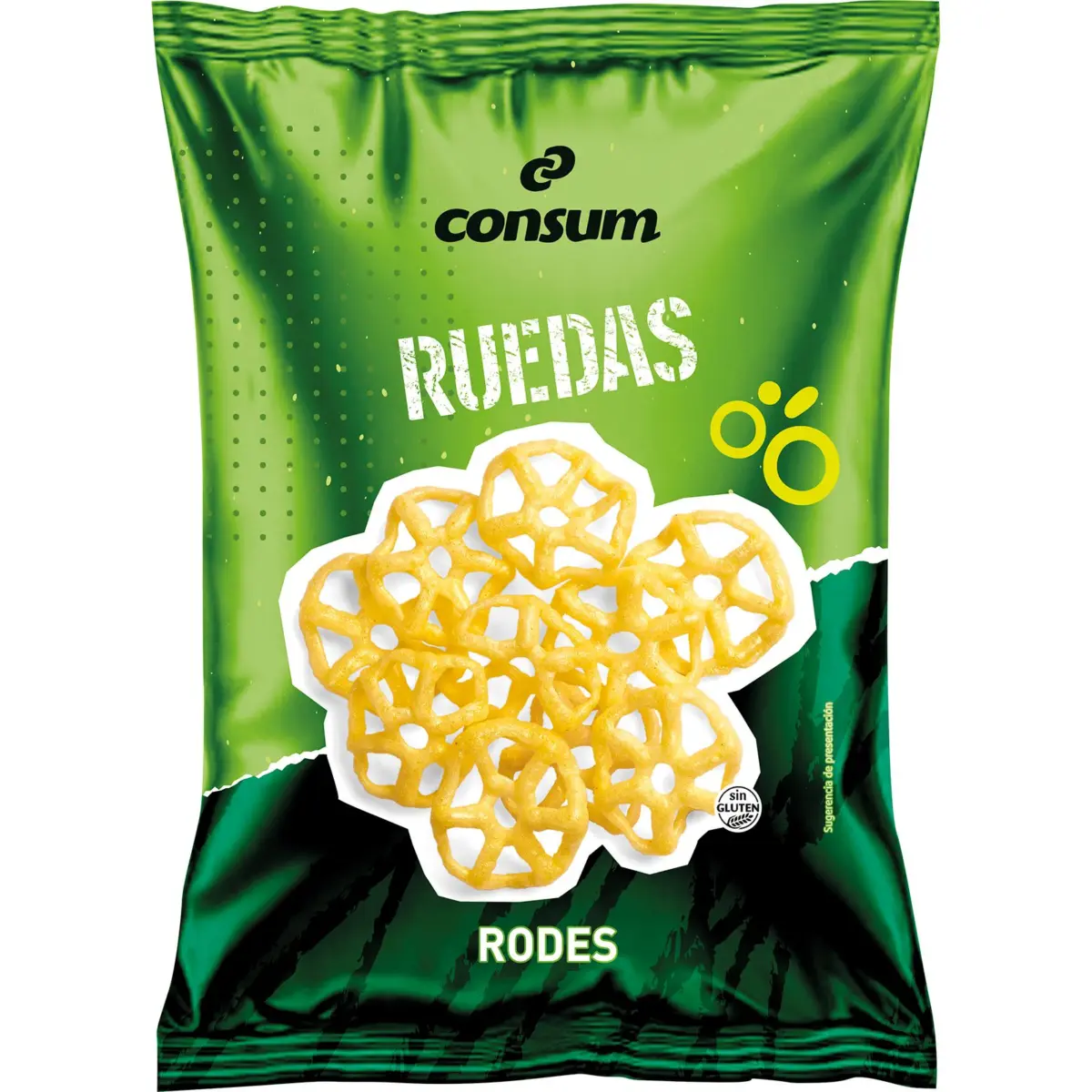 Potato wheels, bag Consum