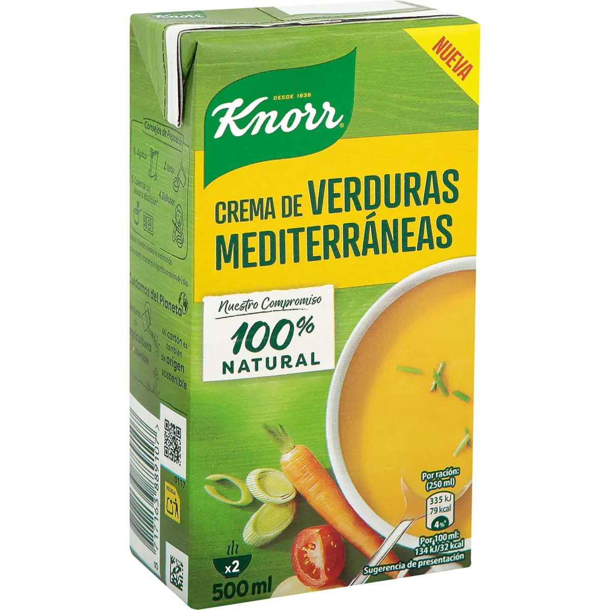 Mediterrane Gemüsecremesuppe Knorr