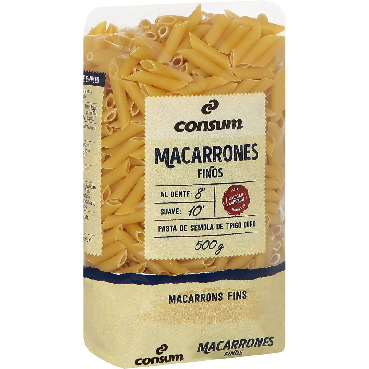 Тонкі макарони Consum