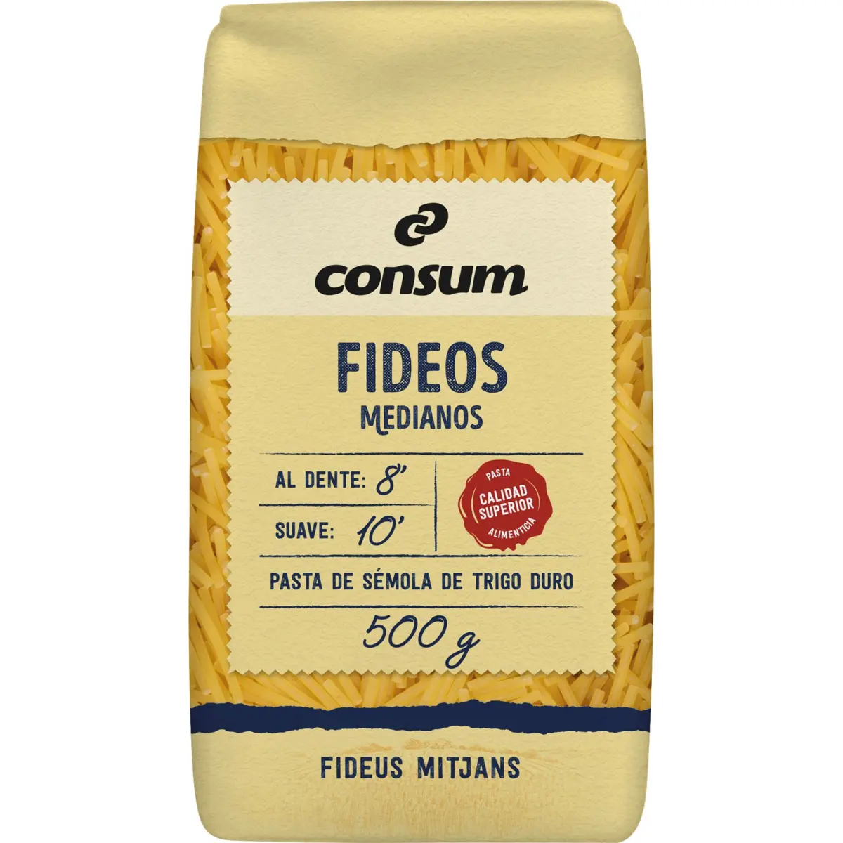 Fideus mitjans Consum