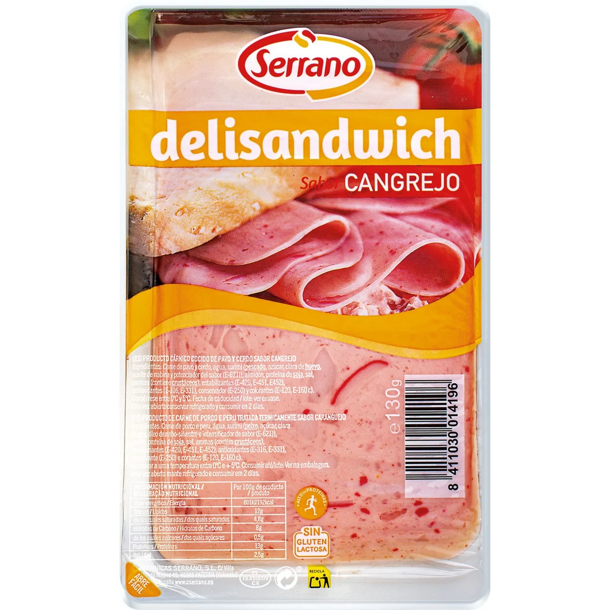 Delisandwich de cranc Serrano