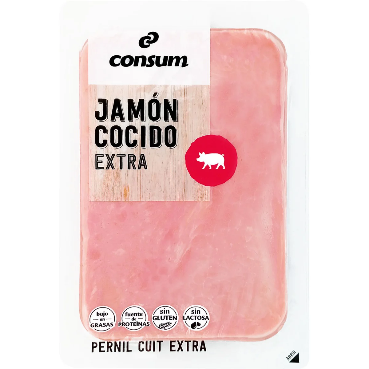 Jambon cuit extra Consum