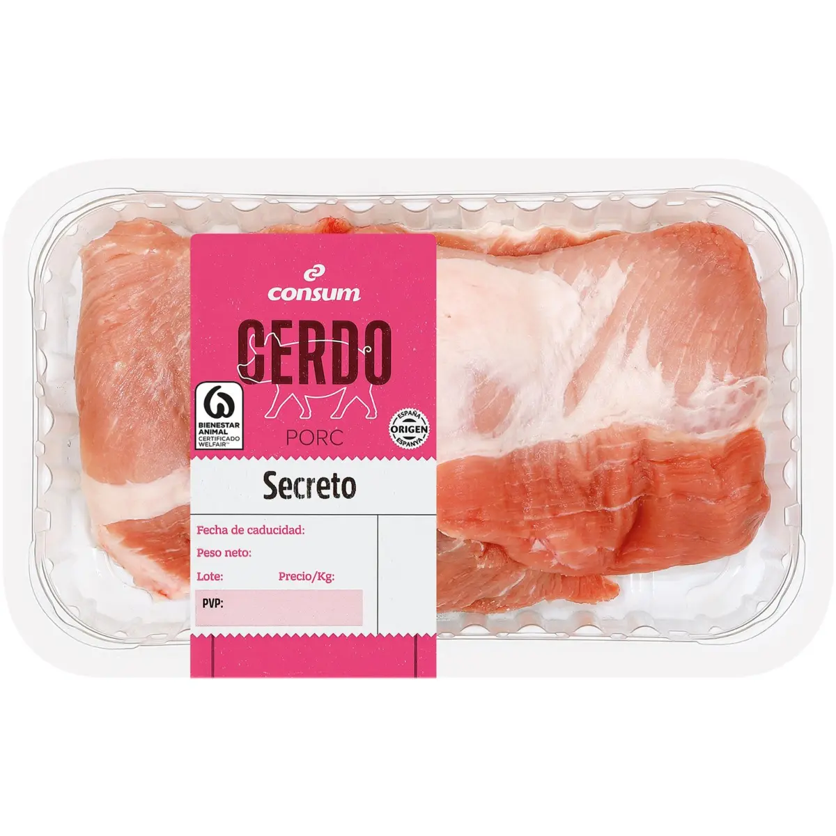 Secret de porc Consum