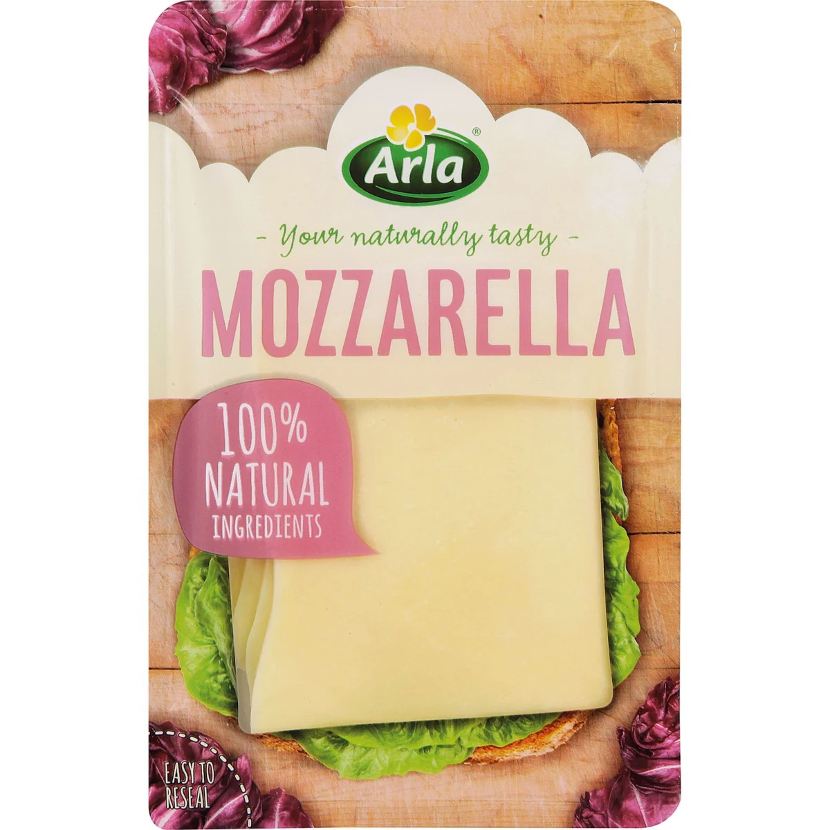 Formatge mozzarella a llesques Arla