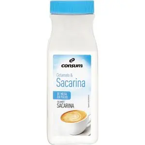 Edulcorante Sacarina en Polvo Consum