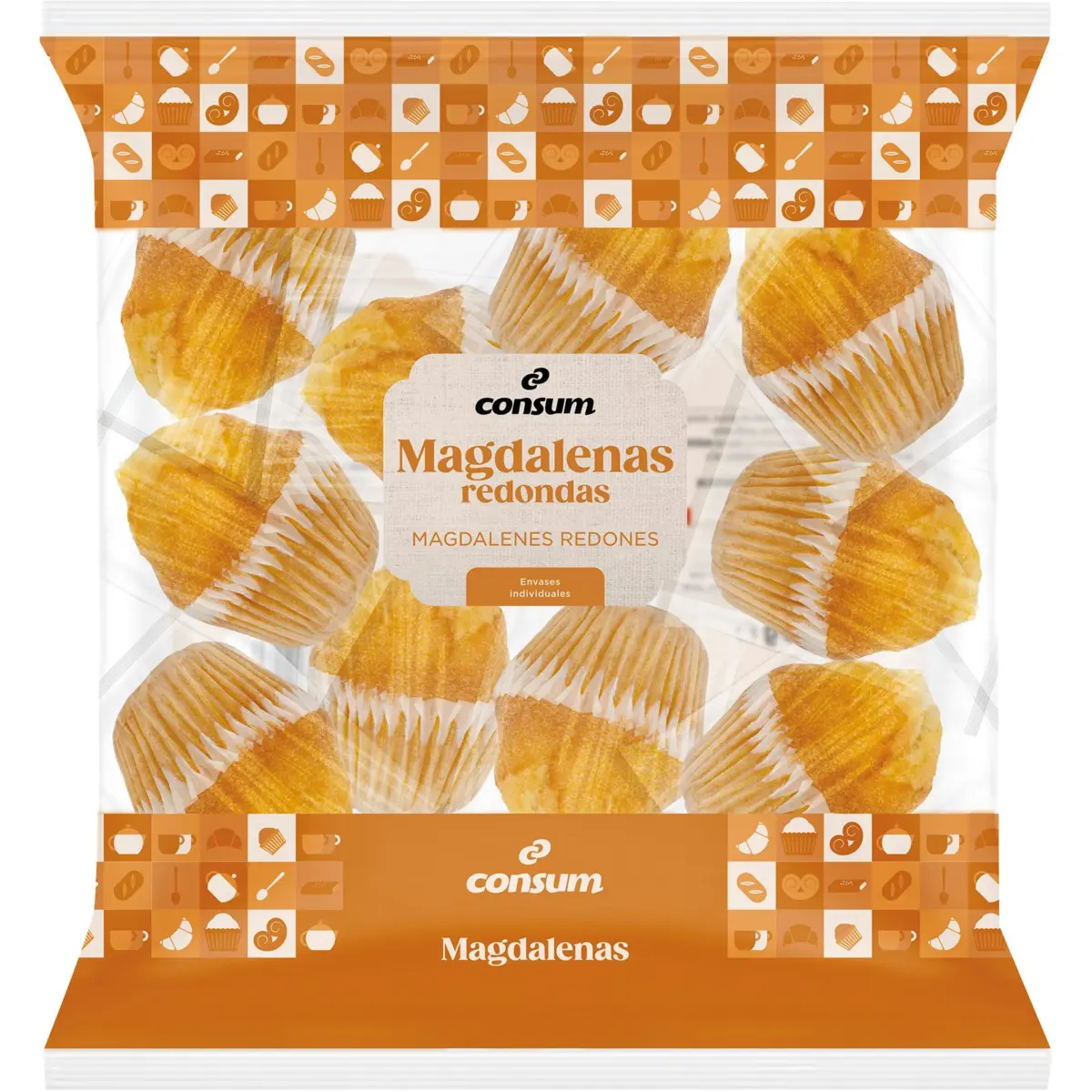 Madeleines rondes Consum