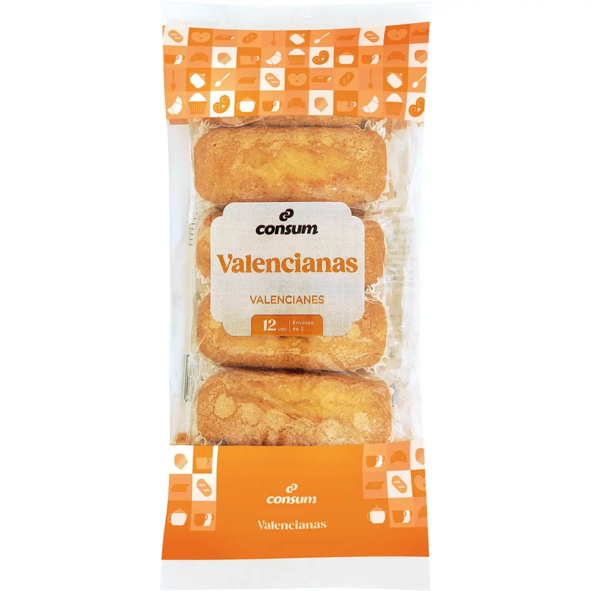 Gâteaux valenciens, 12 unités Consum