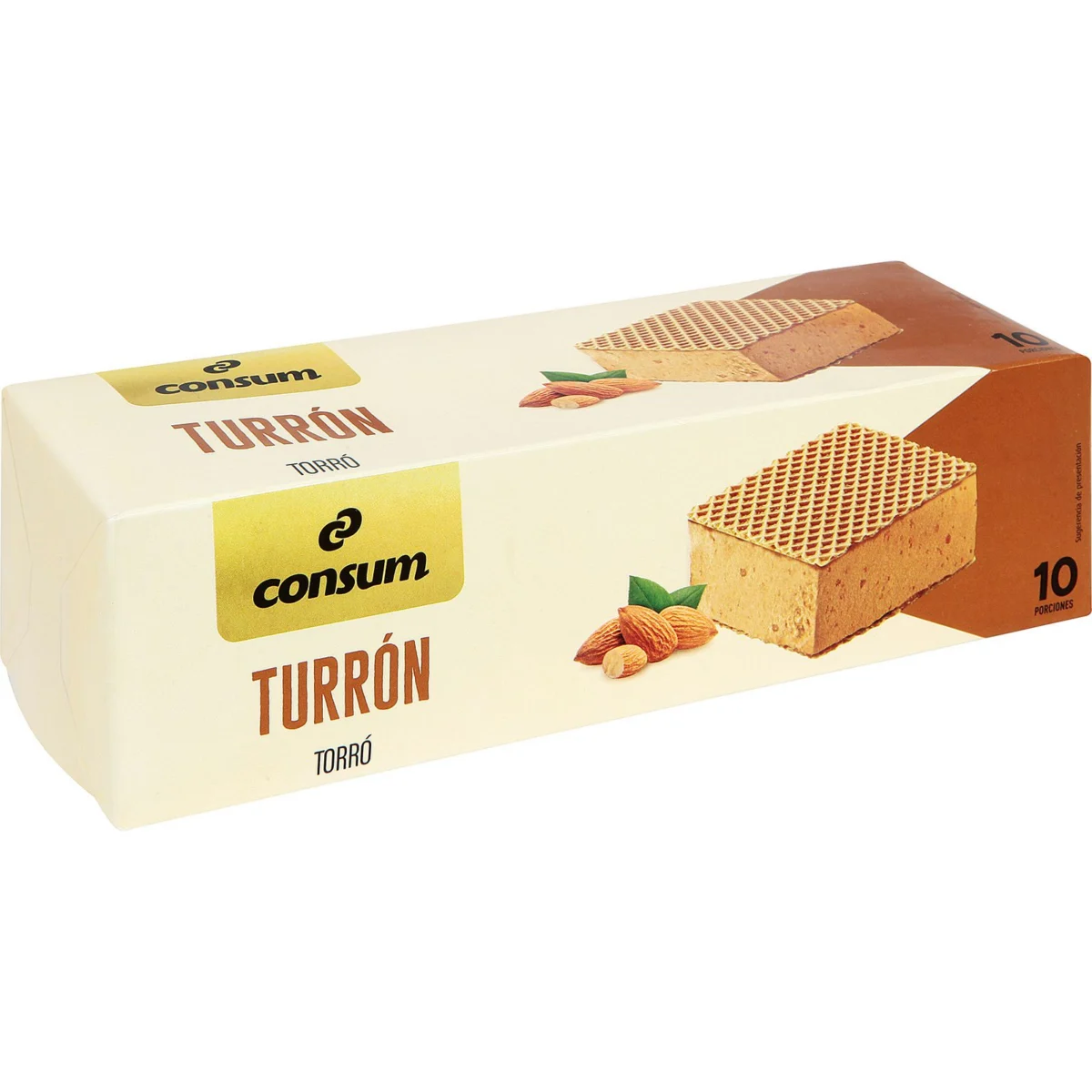 Bloque de Turrón 1 Litro Consum
