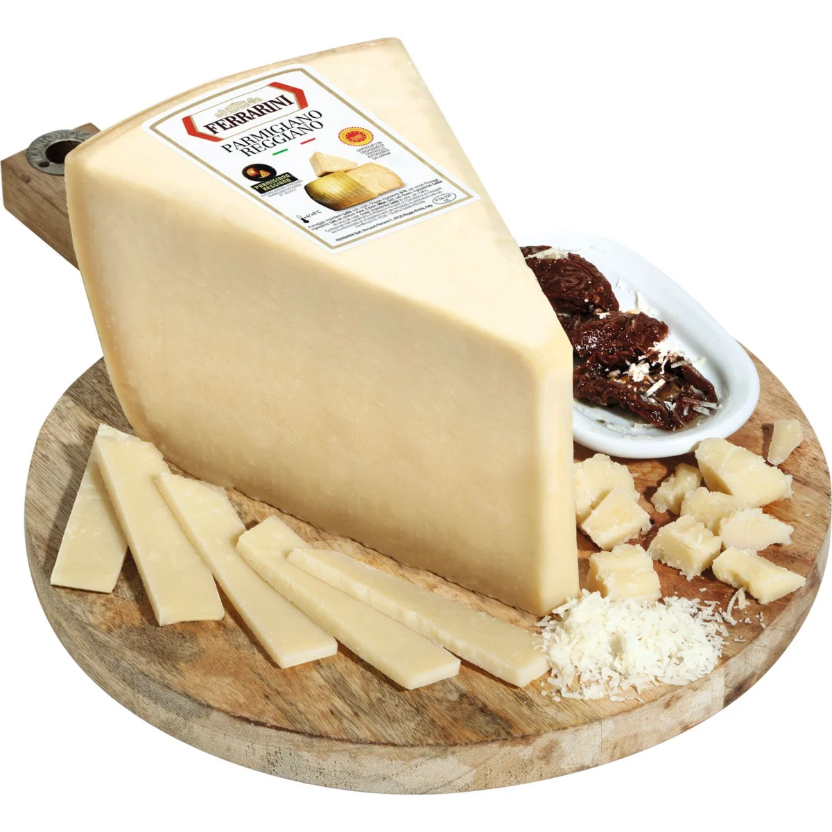 Parmigiano Reggiano D.O.P. de llet crua de vaca Ferrarini