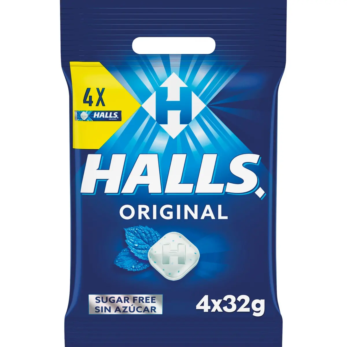 Caramelo Eucalipto Menta Pack de 4 Halls