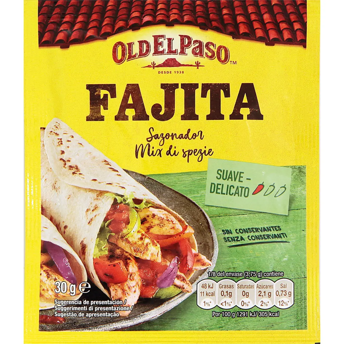 Condiment per a fajita Old El Paso