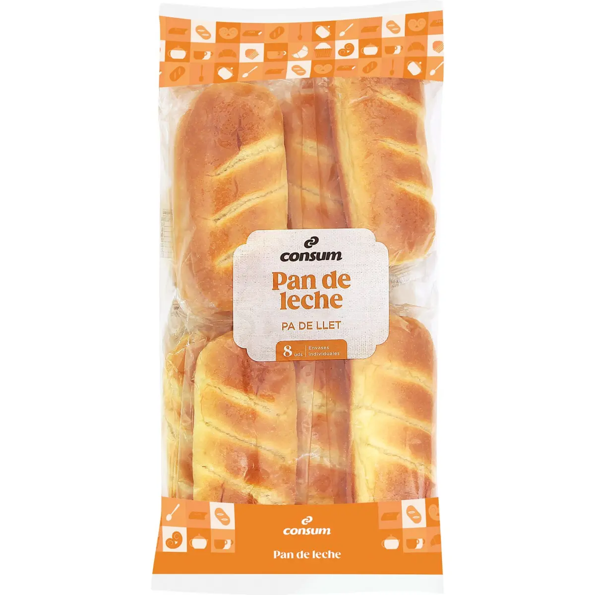 Pains au lait, 8 unités Consum