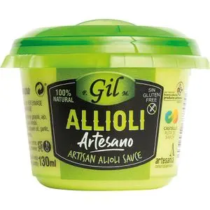 Sauce artisanale à l’ail et à l’huile Gil