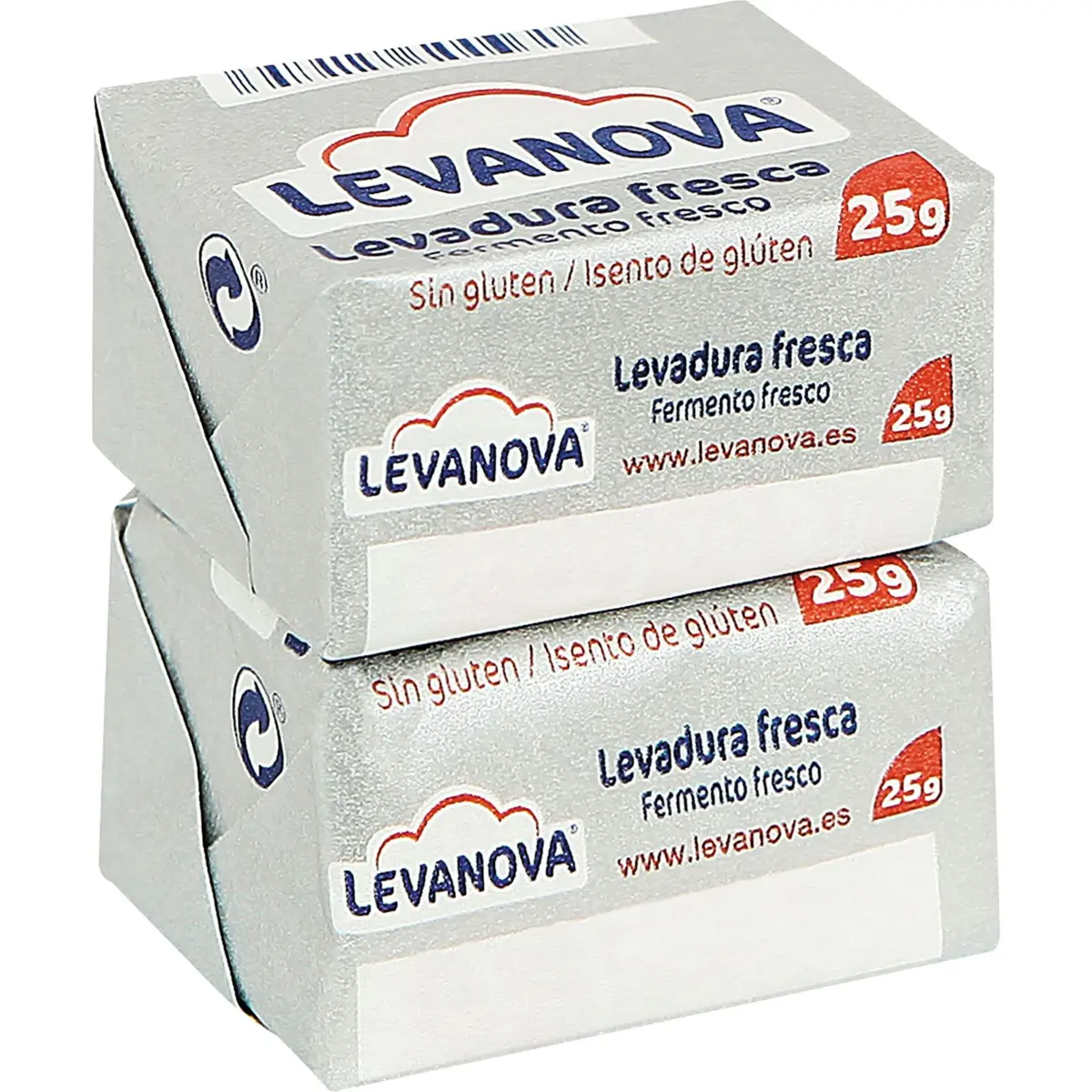 Levure fraîche, pack de 2 unités Levanova