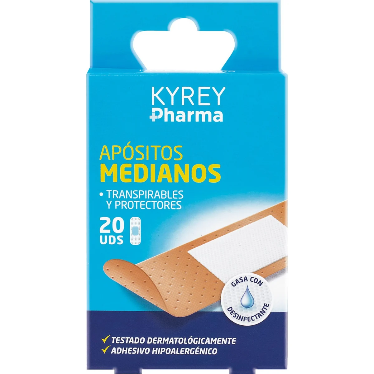 Classic Plasters, Medium Size Kyrey Pharma