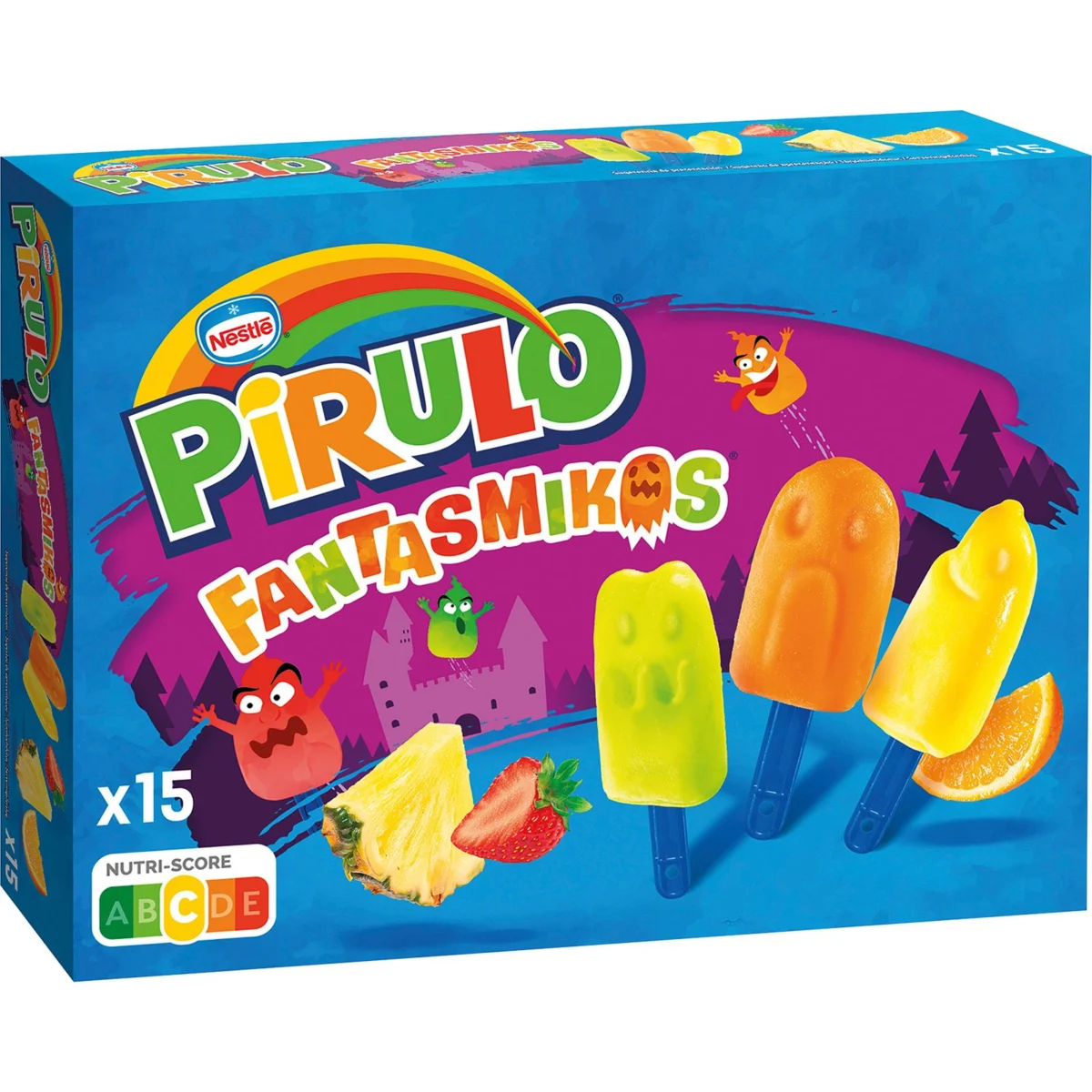 Pirulo Fantasmikos Pack de 15 Unidades Nestle