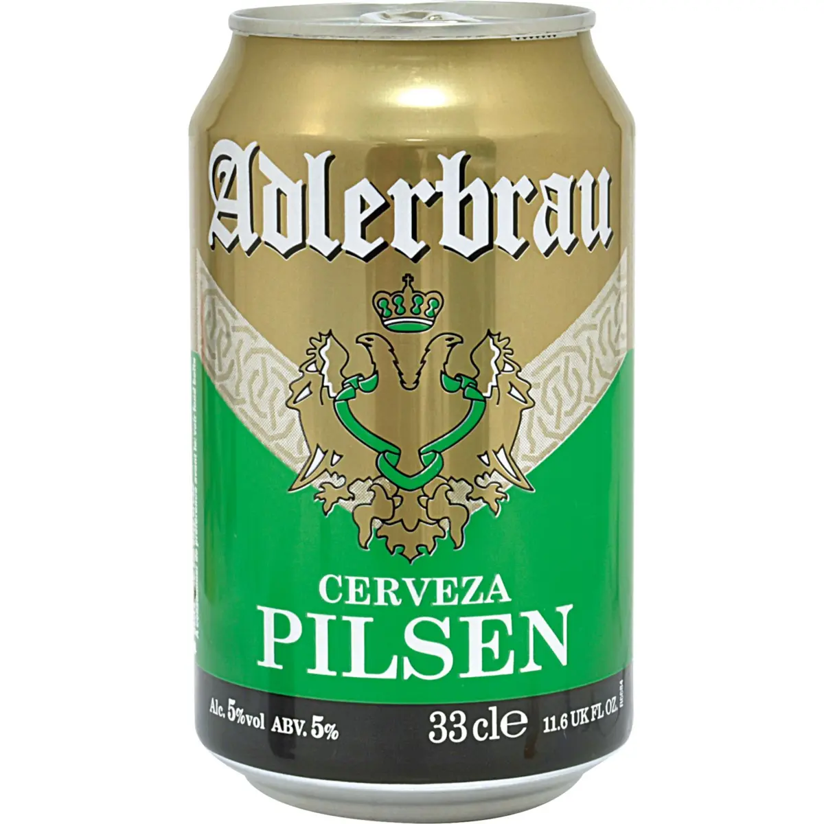 Bière Adlerbrau, canette