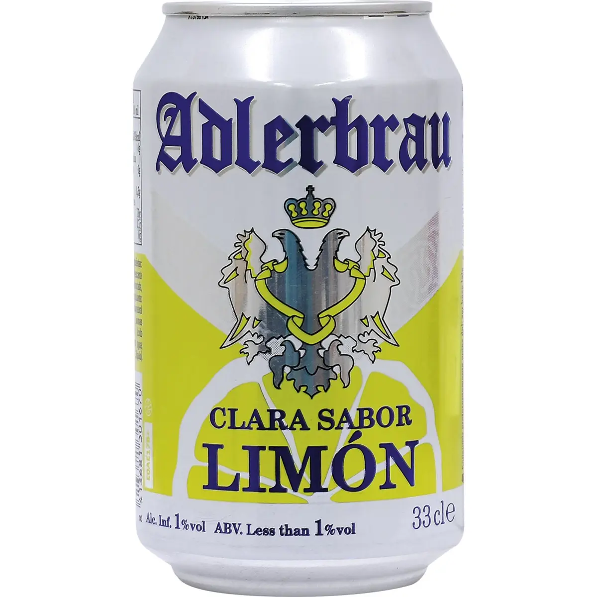 Alkoholfreies Bier mit Zitrone, Dose Adlerbrau