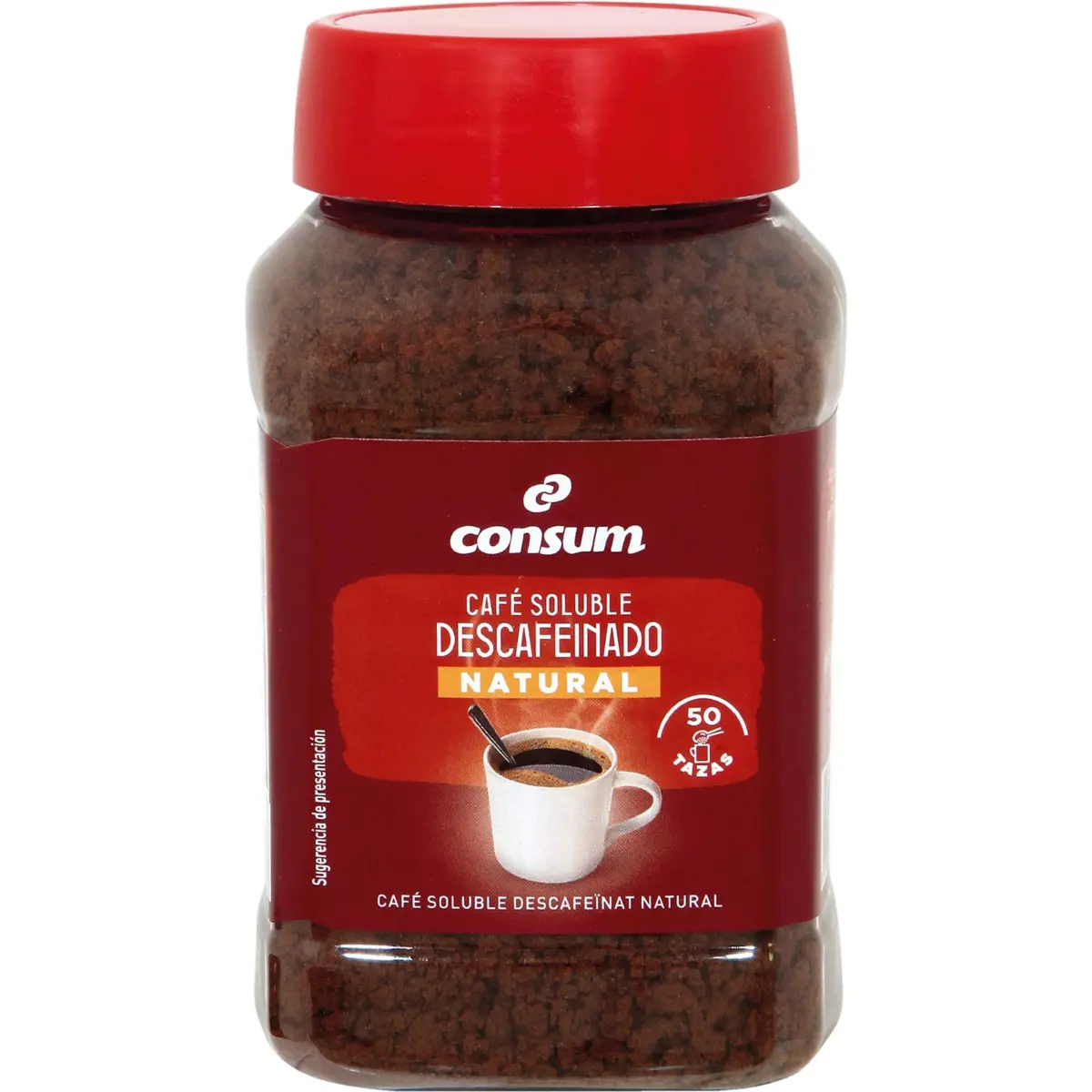 Cafè soluble descafeïnat Consum