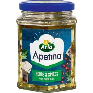 Fromage frais Apetina à l’huile en bocal Arla