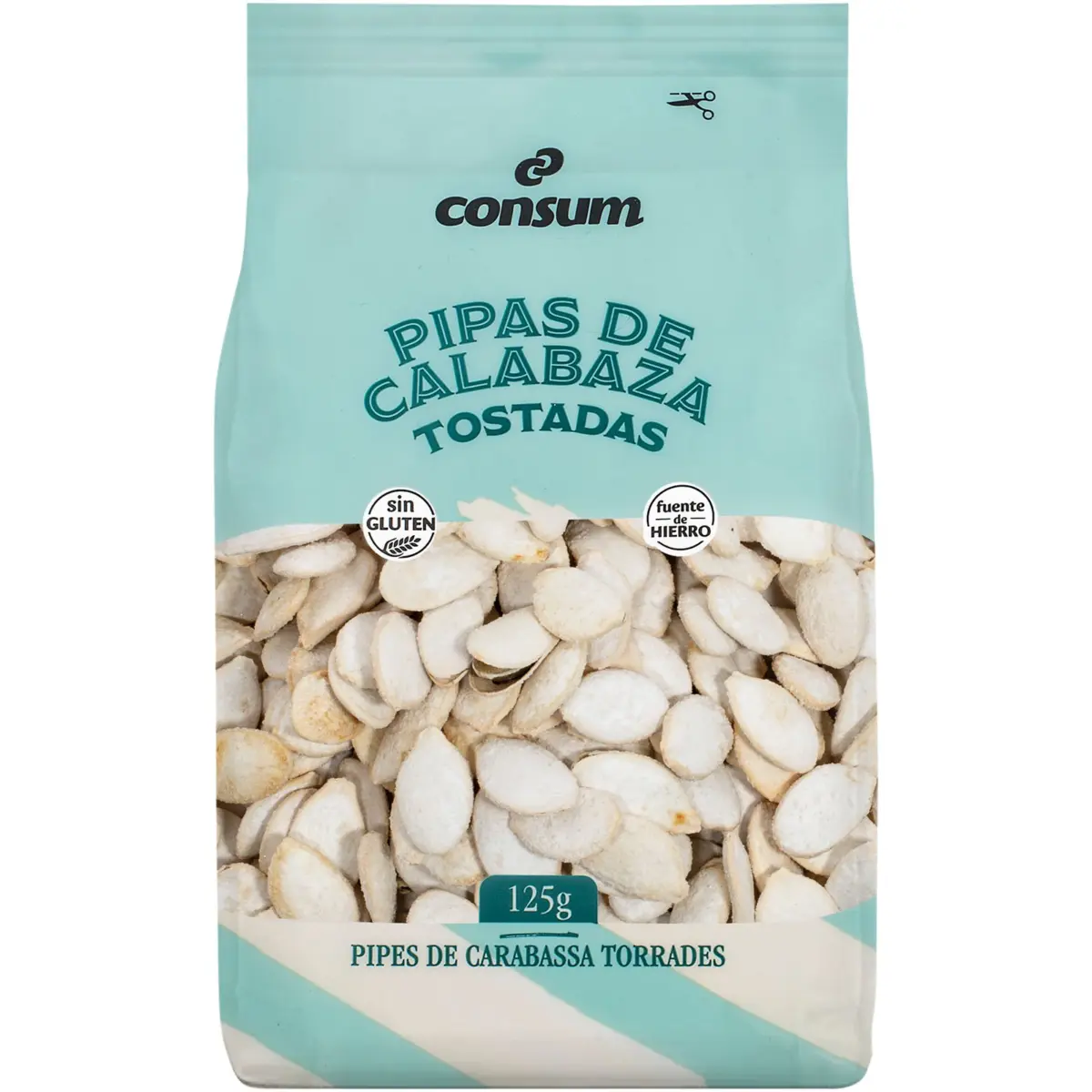 Graines de courge grillées salées Consum