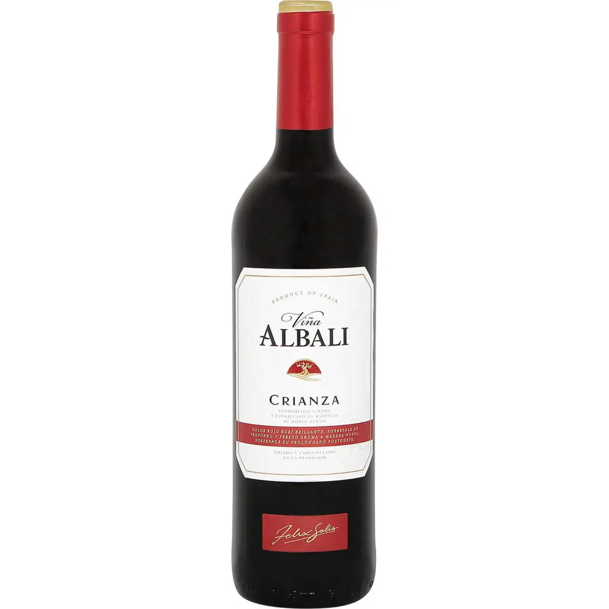 Vin rouge Crianza D.O. Valdepeñas Viña Albali