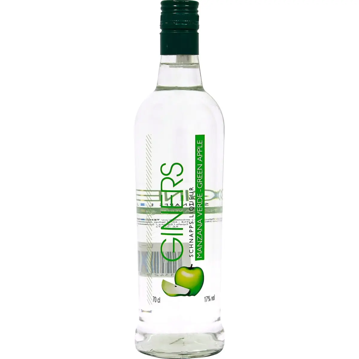 Лікер із зеленого яблука Giners