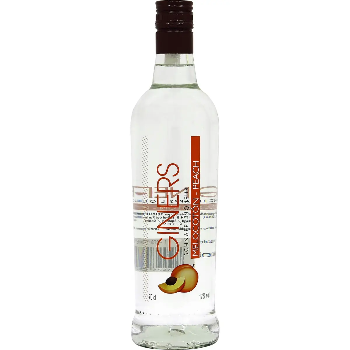 Peach liqueur Giners