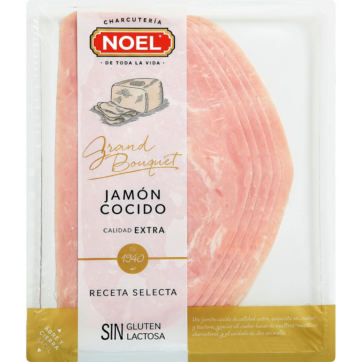 Cooked ham Grand Bouquet Noel