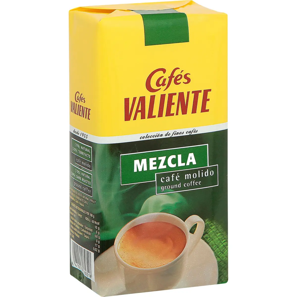Gemahlener Kaffee Mischung Valiente