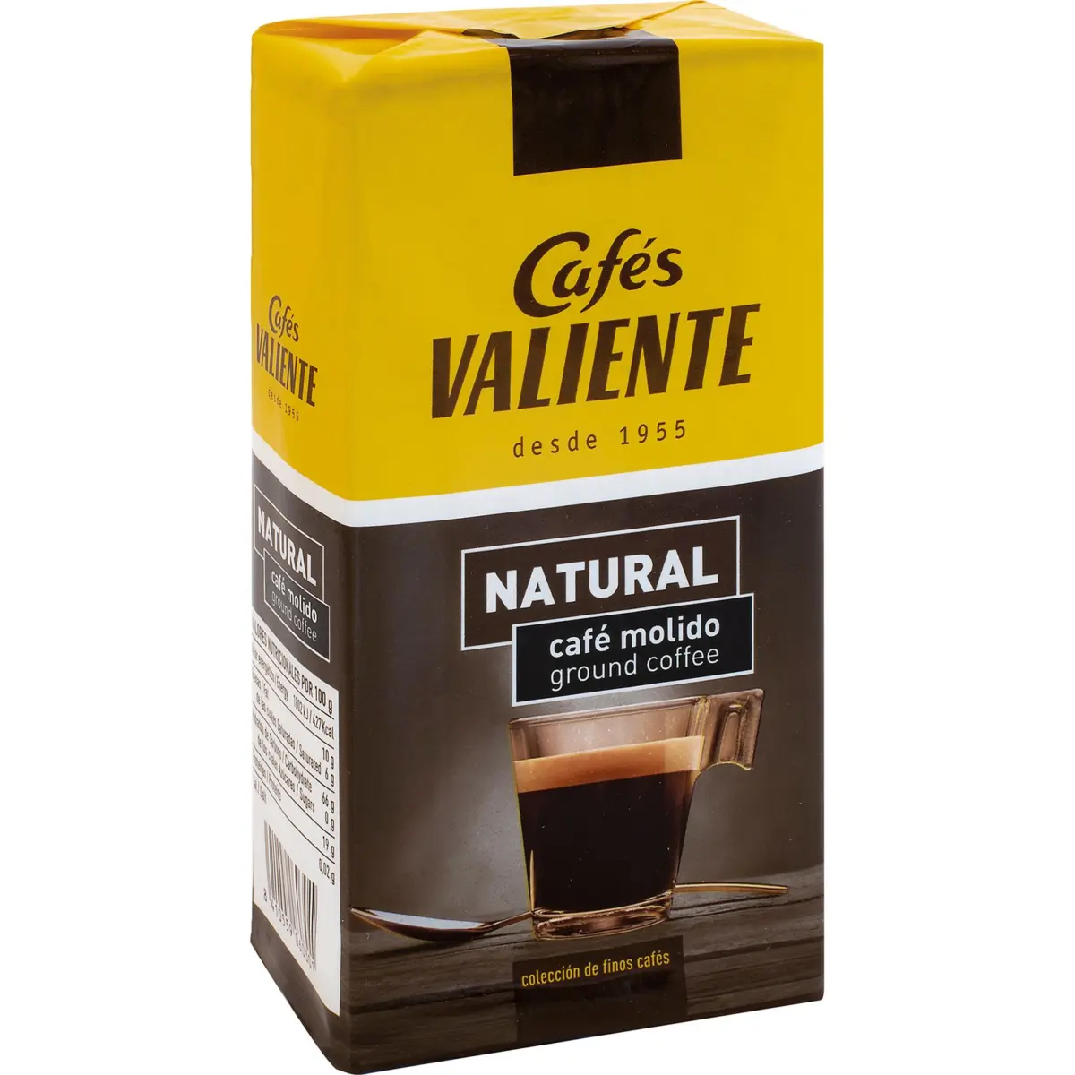 Ground natural coffee Valiente
