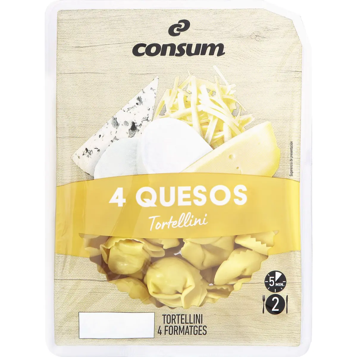 Cheese-filled tortellini Consum