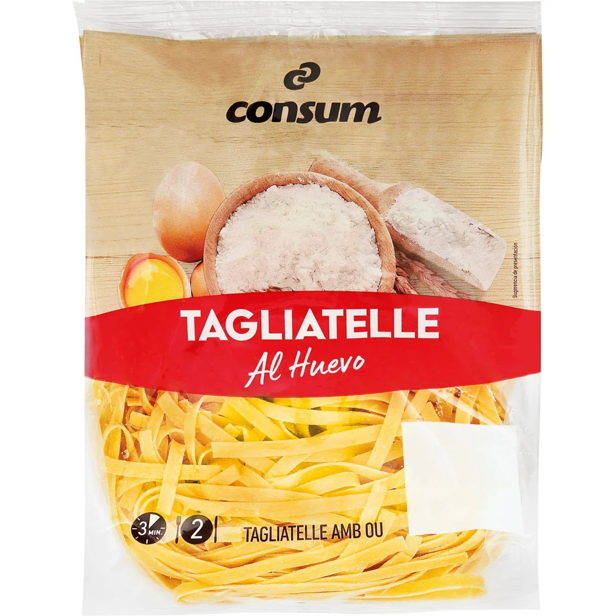 Tagliatelles al Huevo Consum