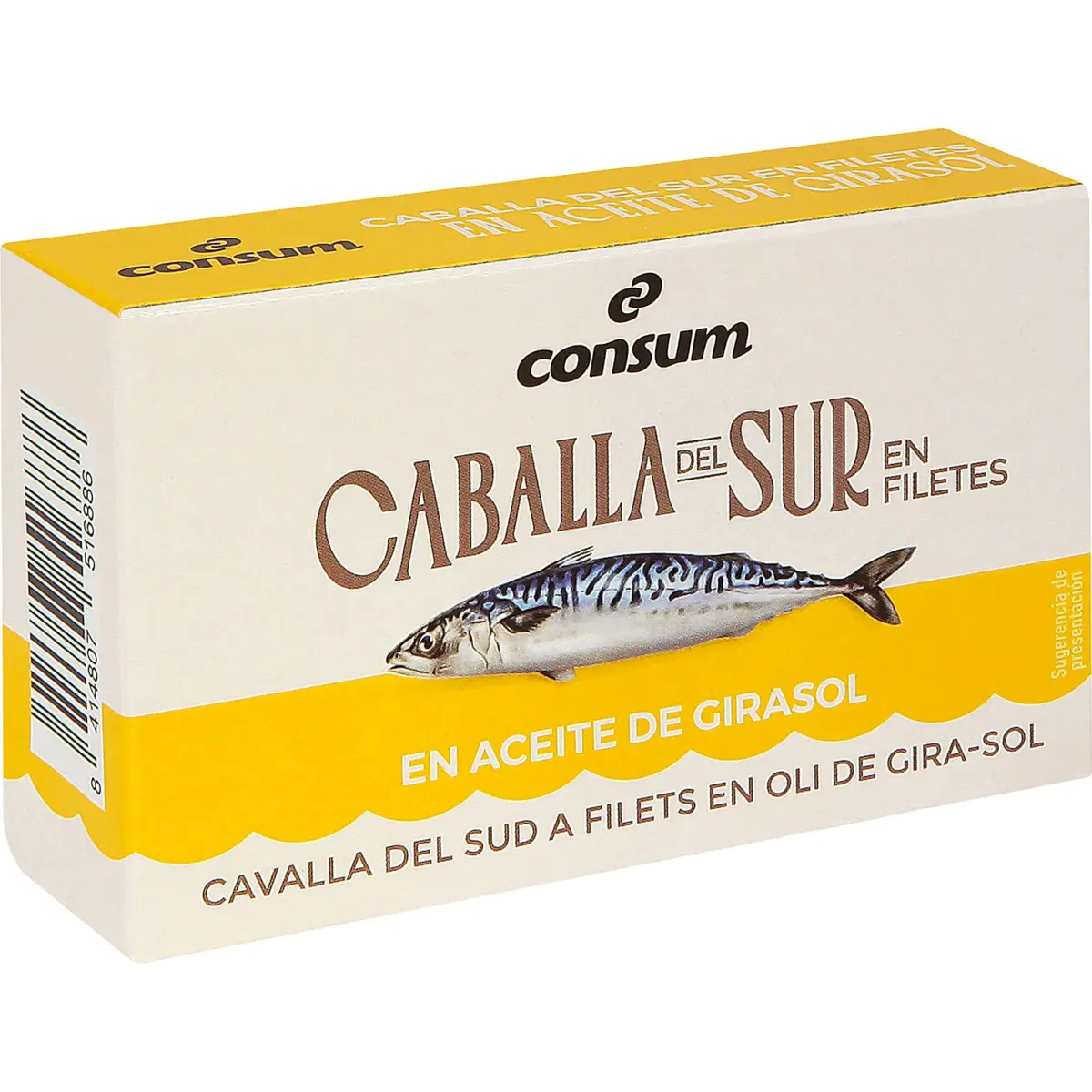 Makrelenfilets in Sonnenblumenöl, Dose Consum