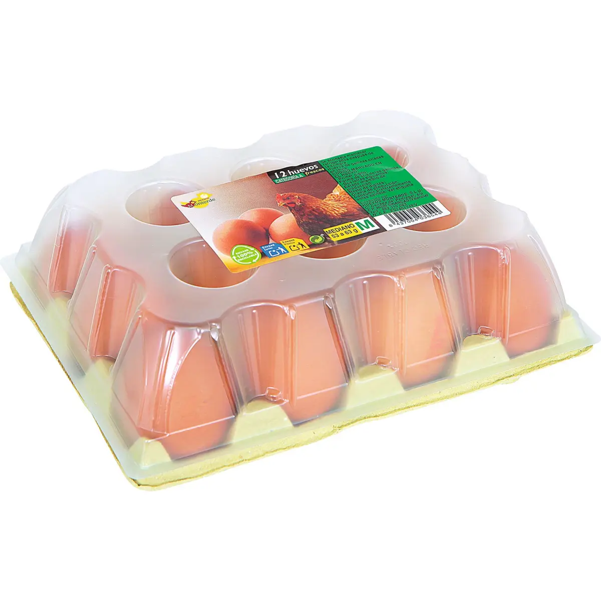 Medium M eggs, dozen Monterde