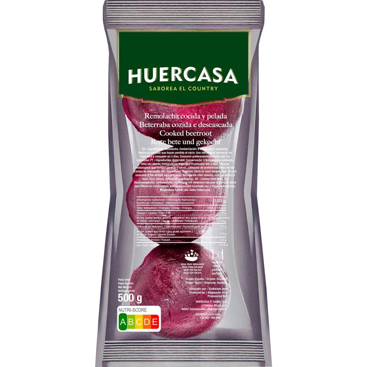 Betterave cuite et pelée Huercasa