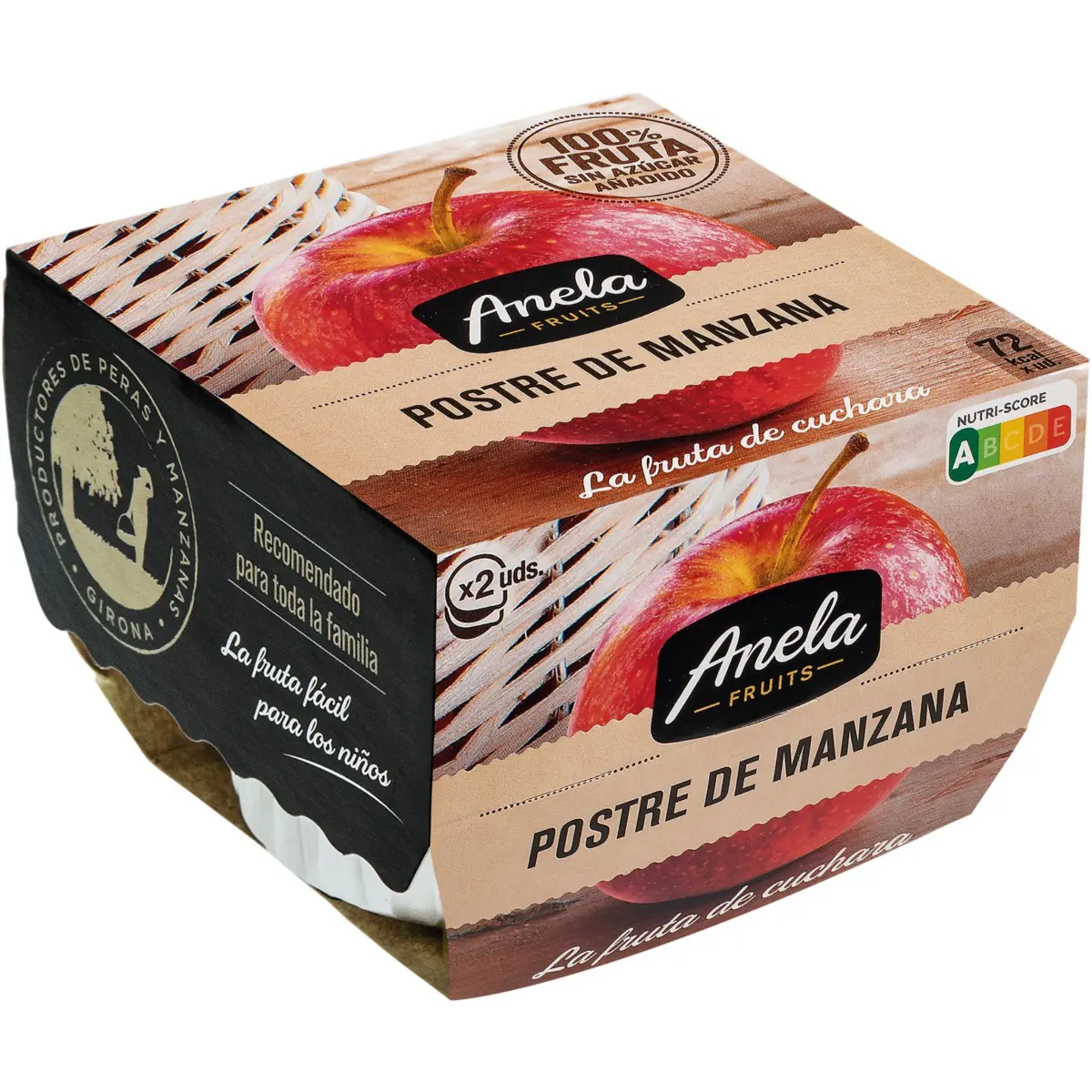 Postre de Manzana Pack de 2 Anela