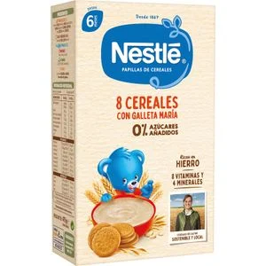 8-Korn-Brei mit Keksen Nestle
