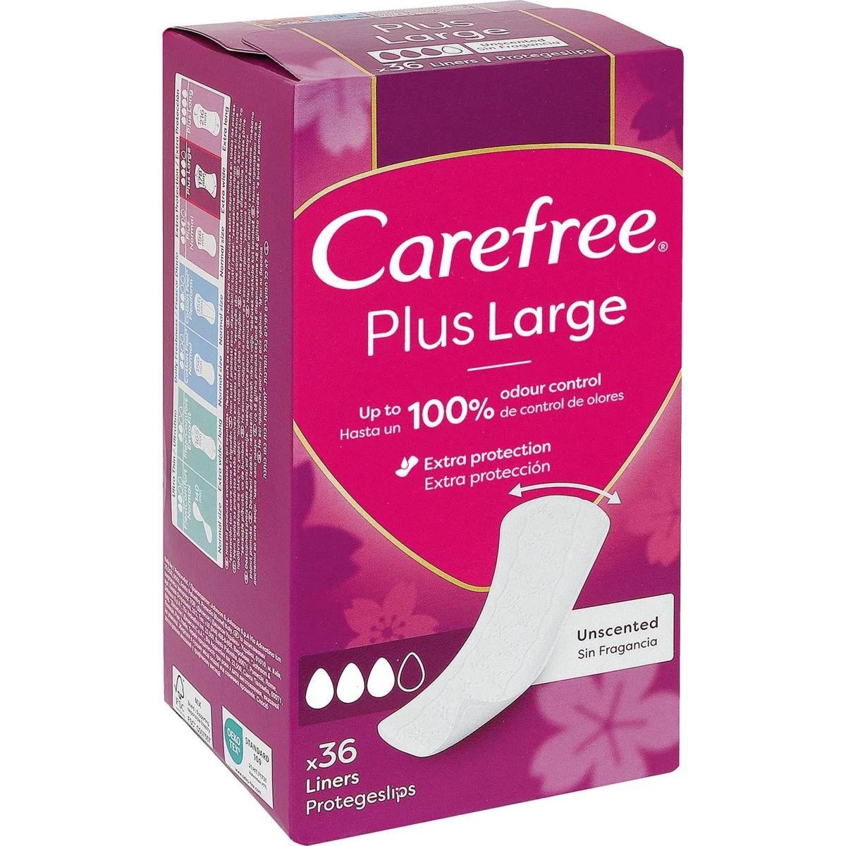 Maxi Plus Panty Liners Carefree