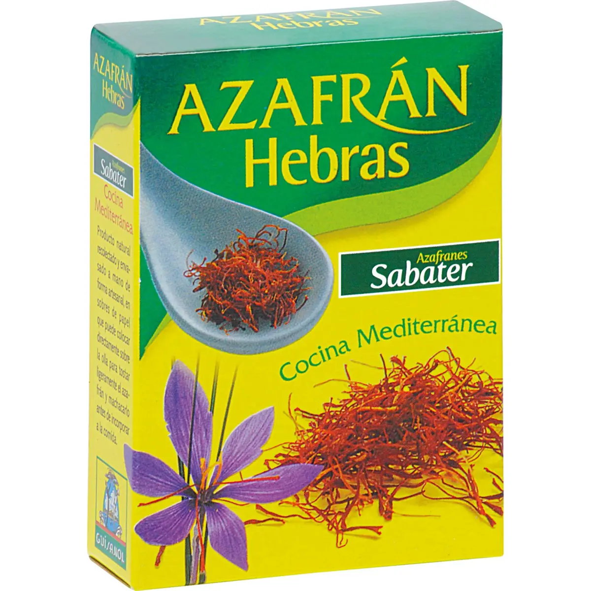 Azafrán en Hebras Caja Sabater