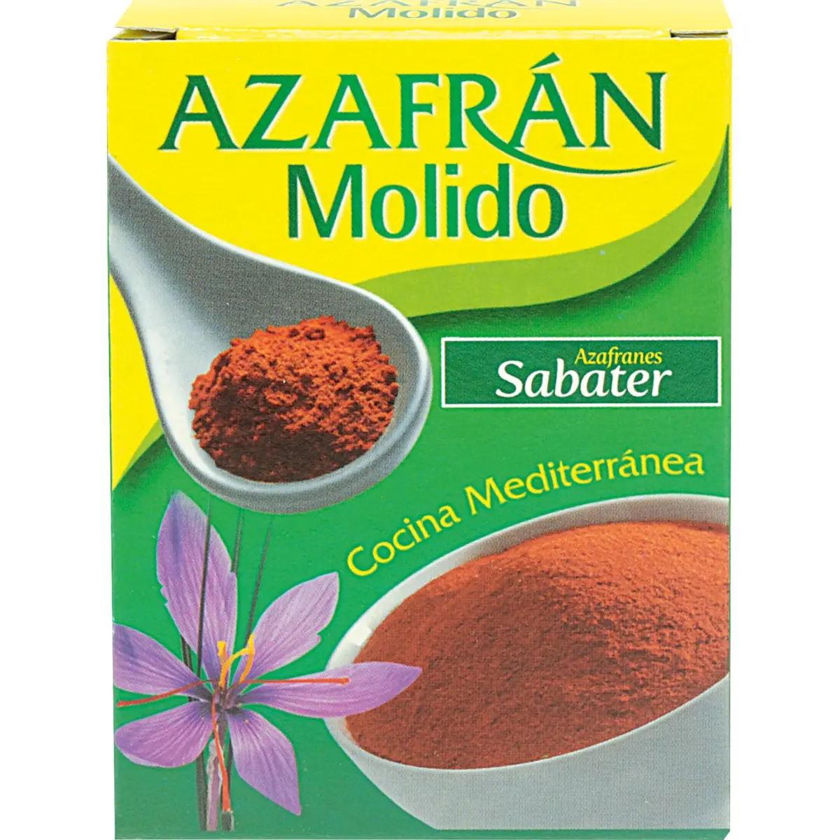Safrà mòlt Sabater en caixa