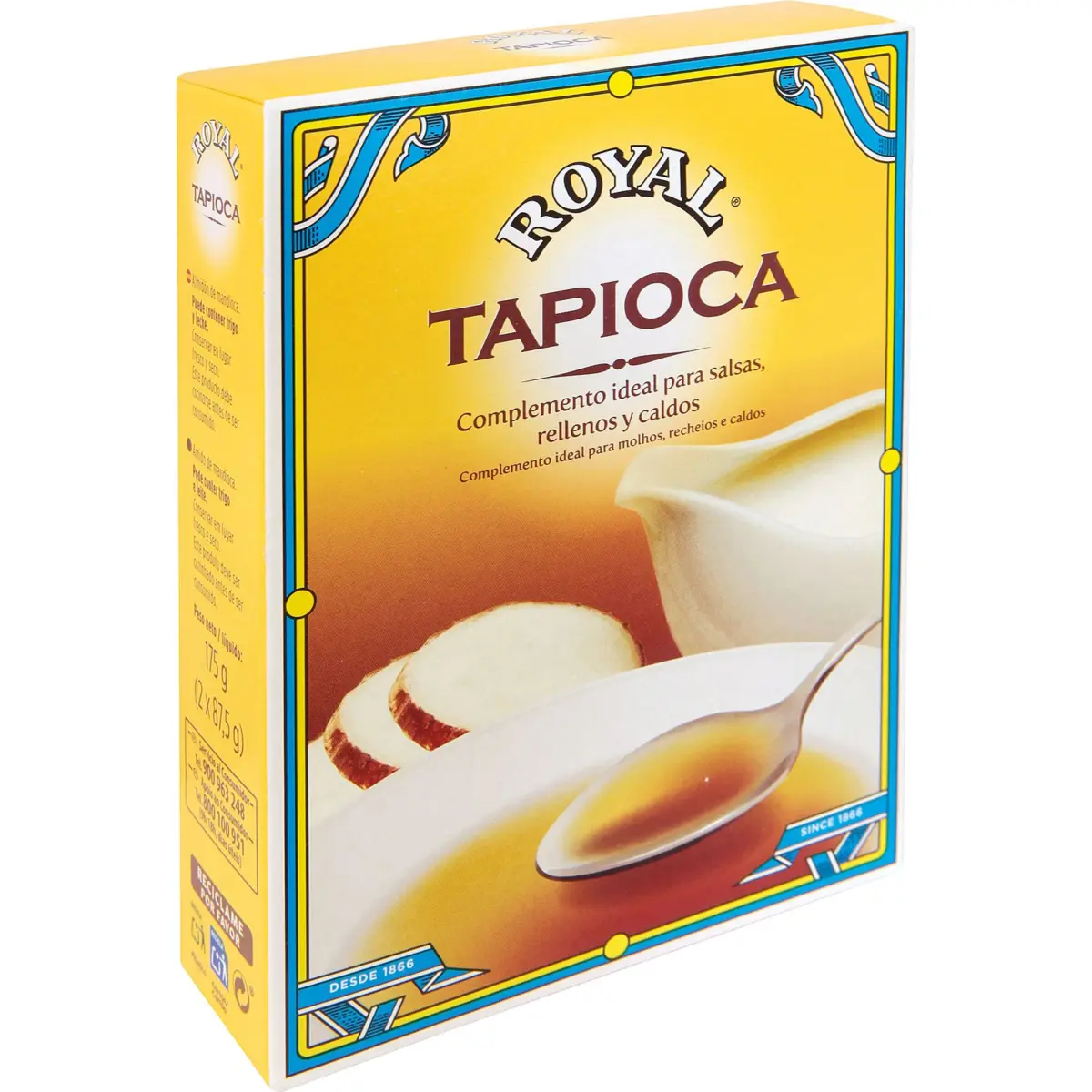 Royal tapioca, box