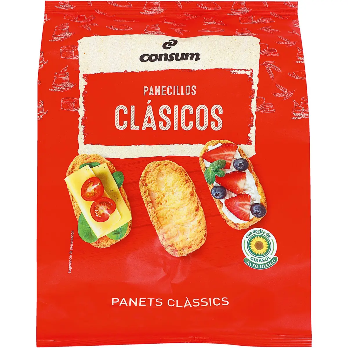 Toasted Bread Rolls, Bag Consum