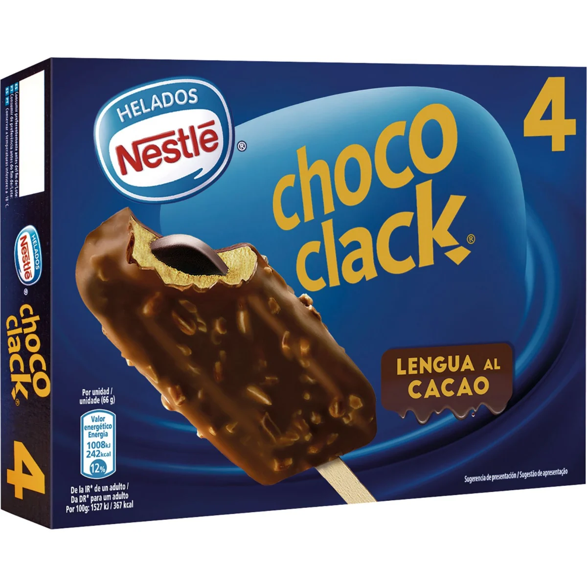 Chococlack Pack de 4 Unidades Nestle