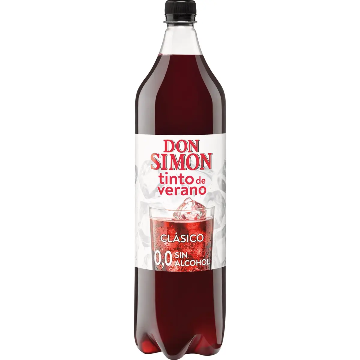 Tinto de verano classique sans alcool en bouteille PET Don Simon