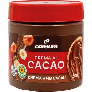 Crema de cacau d’un sabor, pot Consum