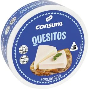 Queso Fundido Porciones Consum